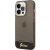 Guess puzdro gumené Apple iPhone 14 Pro GUHCP14LHGCOK čierne
