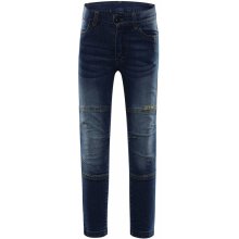 Alpine Pro Chizobo 2 detské jeansové nohavice KPAR159677 estate blue