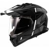 LS2 Helmets LS2 MX702 PIONEER II HILL MATT BLACK WHITE-06 - 3XL