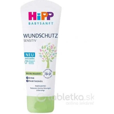 HIPP Babysanft Ošetrujúci Krém Proti Zapareninám sensitiv 75 ml