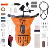 Set na prežitie BCB CK050 Survival Kit KPZ v nepremokavom obale - 21 dielny