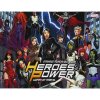 Heroes Of Power The Women Of Marvel Standee PunchOut Book -