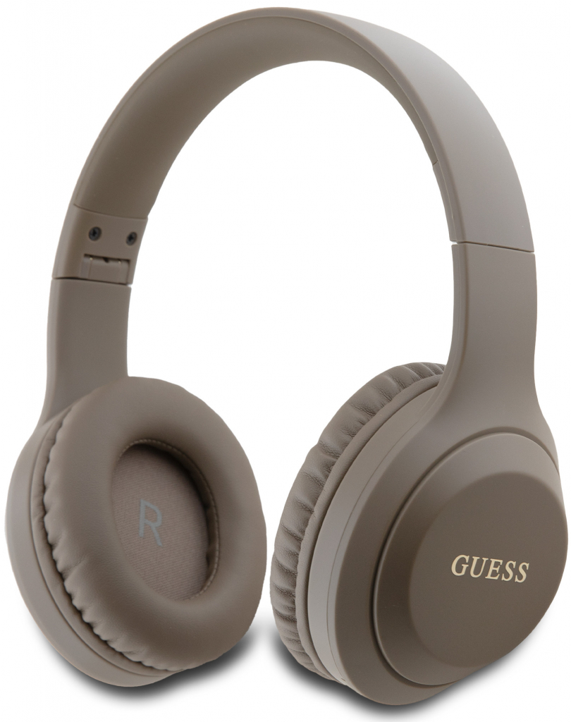 Guess Classic Silver Logo Bluetooth Stereo Headphone