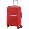 Samsonite Kufor, cestovný kufor na kolieskach, palubná veľkosť Samsonite Flux SPINNER 55/20 EXP Red 20 (1726)