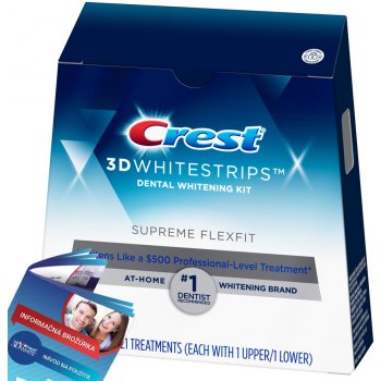 Procter & Gamble Crest 3D White Luxe Supreme FlexFit 42 ks
