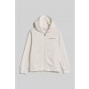 MIKINA GANT REG PRINTED GRAPHIC ZIP HOOD EGGSHELL