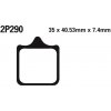 NISSI BRAKE PADS 2P-290ST SINTER METAL