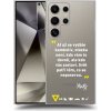 Picasee silikónový prehľadný obal pre Samsung Galaxy S24 Ultra S928B 5G - Kazma - SVĚT PATŘÍ TĚM, CO SE NEPOSEROU