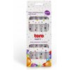 Toro Slamka sklo rovné 4 ks 20 cm
