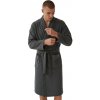 Vn.Lot Pánsky sivý froté župan Farba: Šedá, Veľkosť: M Šedá