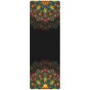 Podložka na jogu cestovná YOGGYS TRAVEL YOGA MAT 1 MM VINTAGE MANDALA čierna,mix