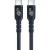TB Touch AKTBXKUCCZEL10B USB C - USB C 60W, 1m, černý