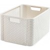 CURVER - Úložný box Rattan Style2 - L - krémová