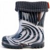 Demar Twister Lux Print Zebra čierna