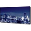Foto obraz na plátne New York noc 100x50 cm