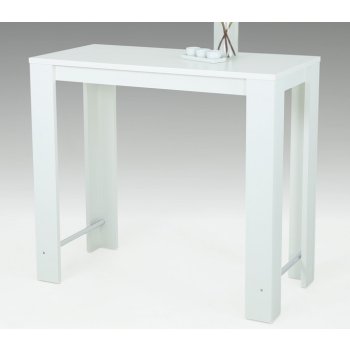 ASKO Barový stôl Frieda 120x58 cm, biely Biela od 169,9 € - Heureka.sk