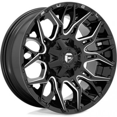 Fuel D769 TWITCH 9x20 6x135 ET1 gloss black milled