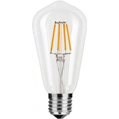Modee LED žiarovka Filament ST58 4W E27 teplá biela