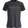 Icebreaker Mens Merino 125 Cool-Lite Sphere III SS Tee Colour Block Graphite Heather/black 0A56X3C91 pánské tričko
