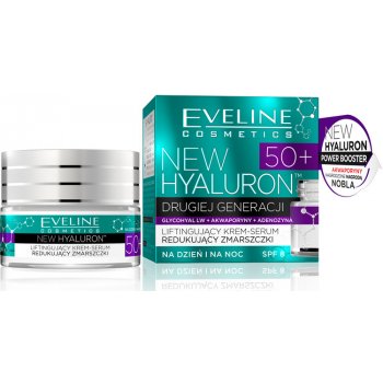 Eveline Bio Hyaluron 4D krém deň/ noc vek 50+ SPF8 50 ml