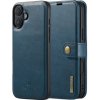 DG.Ming 2v1 odnímateľné flipové puzdro pre iPhone 17 - tmavo modré - možnosť vrátiť tovar ZADARMO do 30tich dní