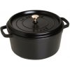 Staub Cocotte hrnec kulatý 28 cm 6,7 l černá