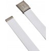 Pánsky opasok Under Armour STRETCH WEBBING BELT biely 1383935-100