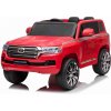 Detské elektrické autíčko Toyota Landcruiser, červené - Červená