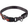 Svietiaci USB LED obojok Dog Fantasy M-L oranžový