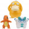 Jazwares Pokémon akčné figúrky Charmander, Galarian Darumaka a Psyduck - 5 cm