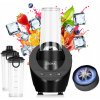 Stolný mixér Zeegma BIDONY MOCNY Mikser smoothie mini 300 W čierny