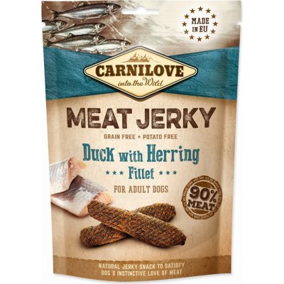 Carnilove Dog Jerky Duck&Herring Fillet 100 g