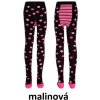 Detské pančuchy Ema malinová