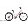 CTM MAGGIE 20 detský bicykel, matná svetloružová
