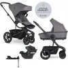 EASYWALKER Kočík kombinovaný Harvey⁵ 2v1 Pebble Grey LITE AIR + CYBEX Aton B2 i-Size + základňa