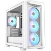 ASUS A23 PLUS Transparent Glass ARGB WHITE, 4x ARGB fan, mATX, USB-C, biela 90DC00K3-B19010 Asus