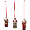 Vianočná závesná dekorácia s motívom Santa Clausa, 3 ks, kolekcia Nostalgic Ornaments - Villeroy & Boch