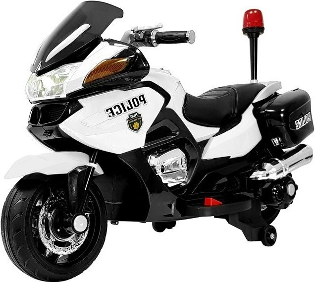 Mamido Policajná motorka biela