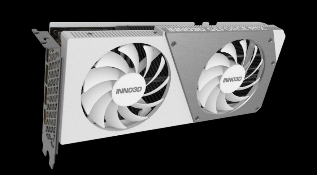 Inno3D GeForce RTX 4070 TWIN X2 OC WHITE 12GB GDDR6X N40702-126XX-185252W