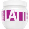 Kallos Latte Hair Mask posilňujúca maska pre farbené, chemicky ošetrené a zosvetlené vlasy 800 ml