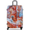 Cestovný kufor TUCCI T-0172/3-L Turecký mramor - 88 L + 35% EXPANDER