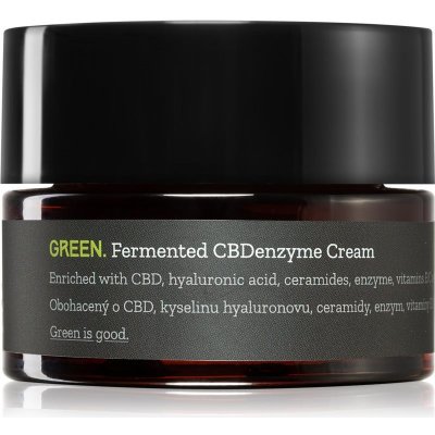 Canneff Green Fermented CBDenzyme Cream intenzívna omladzujúca kúra s CBD 50 ml