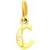 iBrill Zlatý prívesok – písmeno “C” 40438