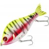 Wobler Mikado - MFT Swimbait - 7cm Lemon Tiger Voľne Potápavý