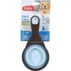 Zolux Odměrka na krmivo SILICONE s klipem modrá M