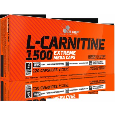 Olimp L-Carnitine 1500 Extreme Mega Caps 120 kapsúl