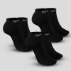 Ponožky Ankle Socks 3Pack Black - GymBeam Veľkosť: S 32602-4-S