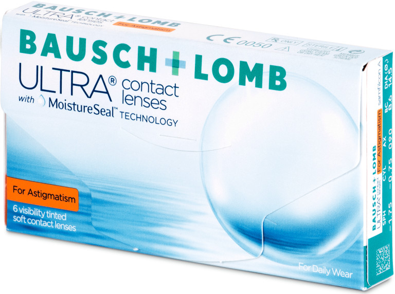 Bausch & Lomb ULTRA for Astigmatism 6 šošoviek