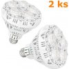 SANSI LED žiarovka pre rastliny 24W - sada 2ks