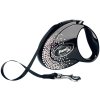 Flexi Glam Splash vodítko opasok Crystal 5 m veľ. M